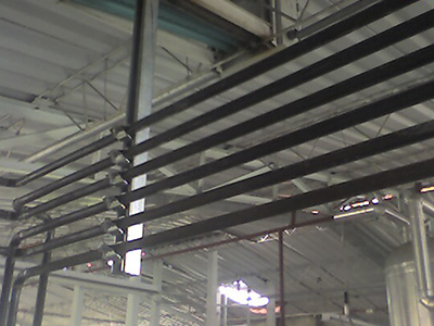 Amoníaco tubería de cobre