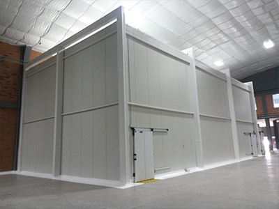 Estructura cuarto frio