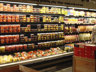 vitrina supermercado