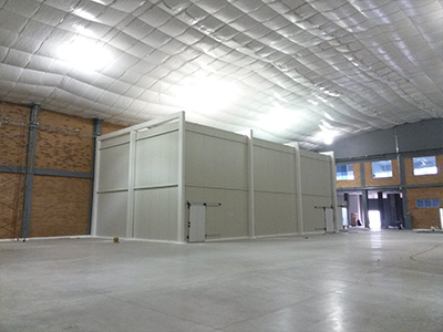 Cuarto frio congelación